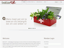 Tablet Screenshot of bettereat.net